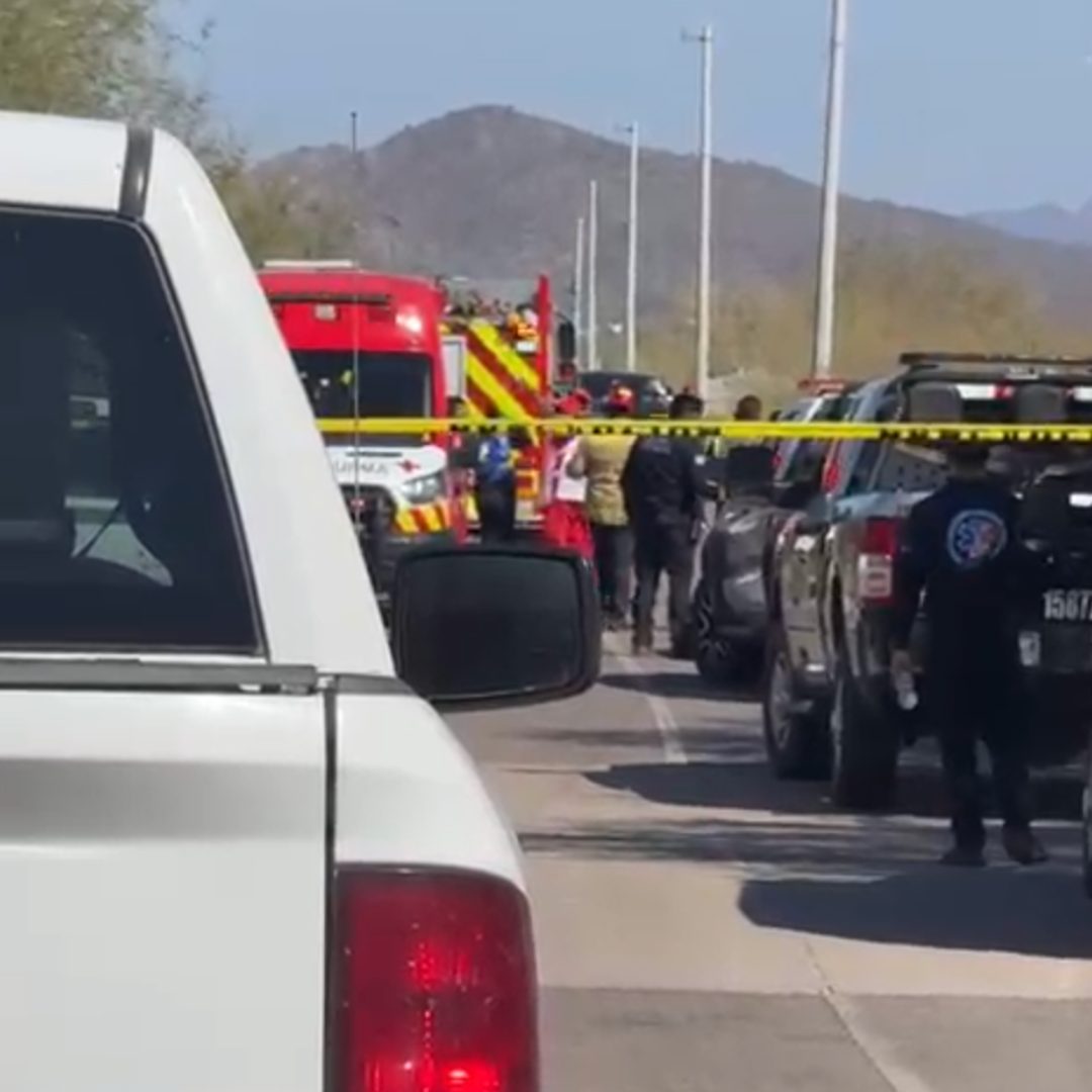 Dos Personas Perdieron la Vida tras Accidente en el Camino al Molino de Camou, Hermosillo